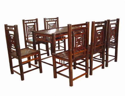 Bàn ghế nhà hàng mẫu A2