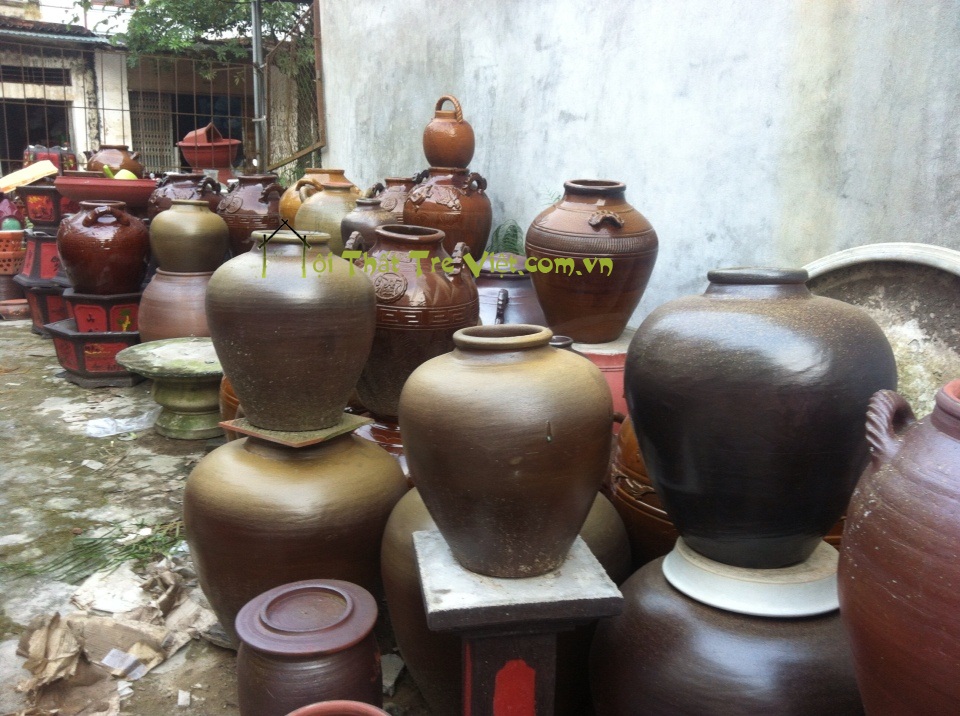 chum vại trang tri