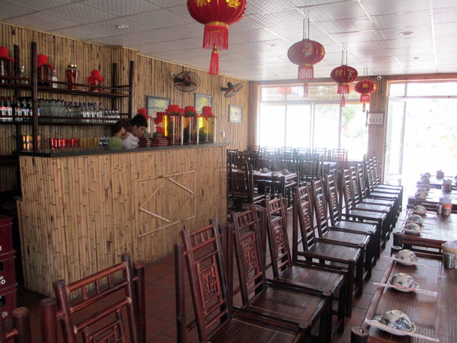 Quầy tính tiền quán cafe